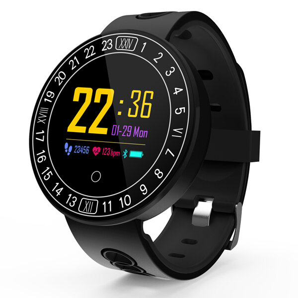 Image of Bakeey Q8 Plus 1 0-Zoll-Farbbildschirm Dynamischer Herzfrequenzmesser Sport Bluetooth Smart Wristband