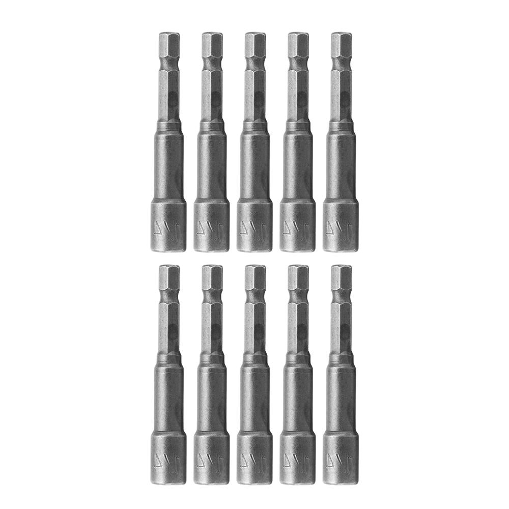uxcell/® Metric 13mm Hex Socket Magnetic Nut Driver Set Adapter Drill Bit