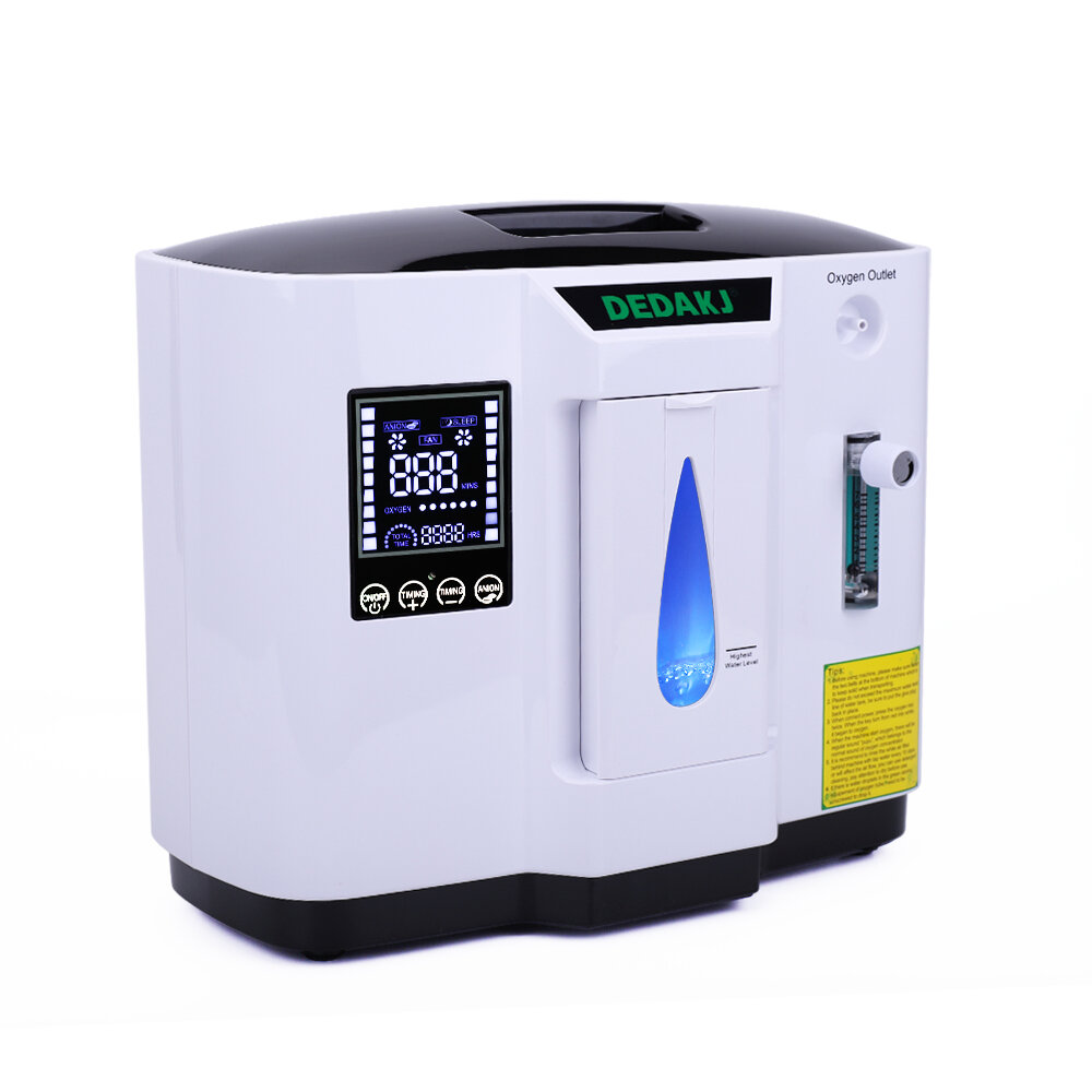 DEDAKJ DDT-1A 6L Oxygen Concentrator Portable Air PurifIer Oxygen Generator Home Oxygen Machine