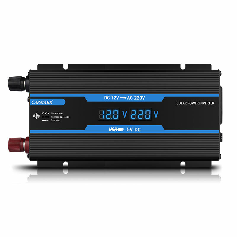 

350W доработанный инвертор 12V DC волны синуса к инвертору силы DC Солнечная 220V с двойным цифровым Дисплей