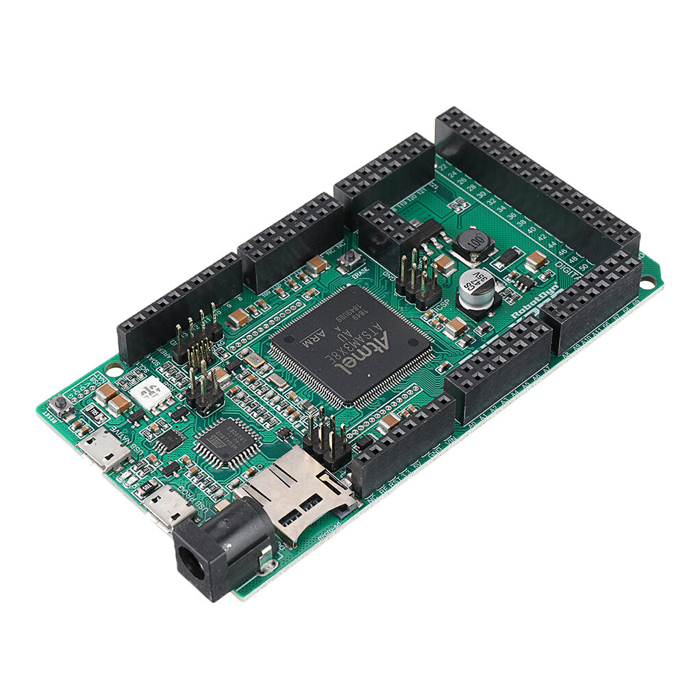 Robotdyn? DUE XPRO ARM Cortex ATSAM3X8EA-AU 98 I / O SD-lezer RGB LED ESP-01 Socket Development Boar