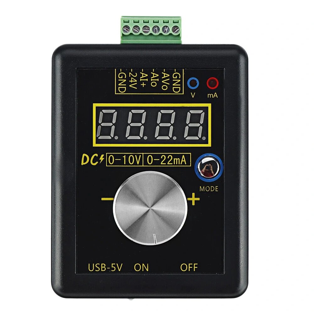 

FNIRSI SG002 Digital 4-20mA 0-10V Voltage Signal Generator 0-20mA Current Transmitter Professional Electronic Measuring
