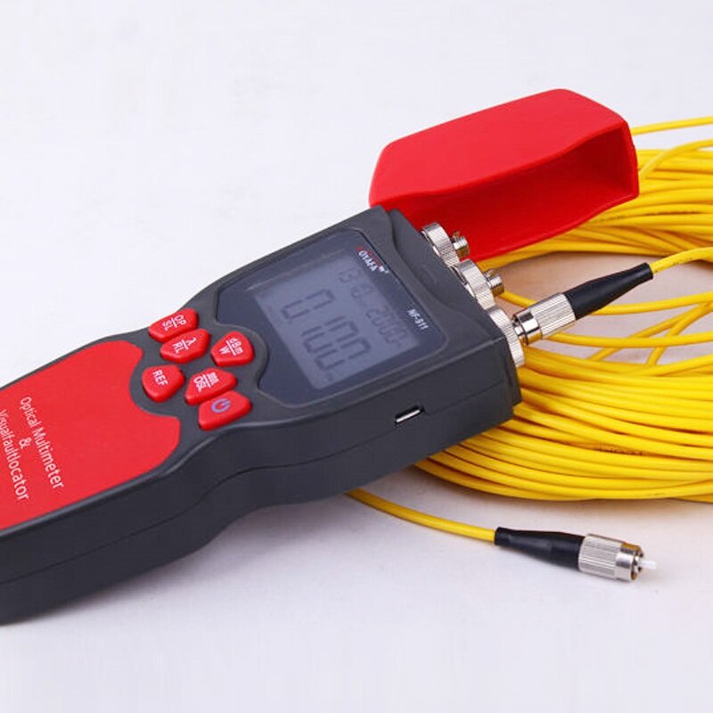 NOYAFA NF-911 3 In 1 Optical Multimeter Visual Fault Detector Optical Power Meter with Red Light Function Fault Locator