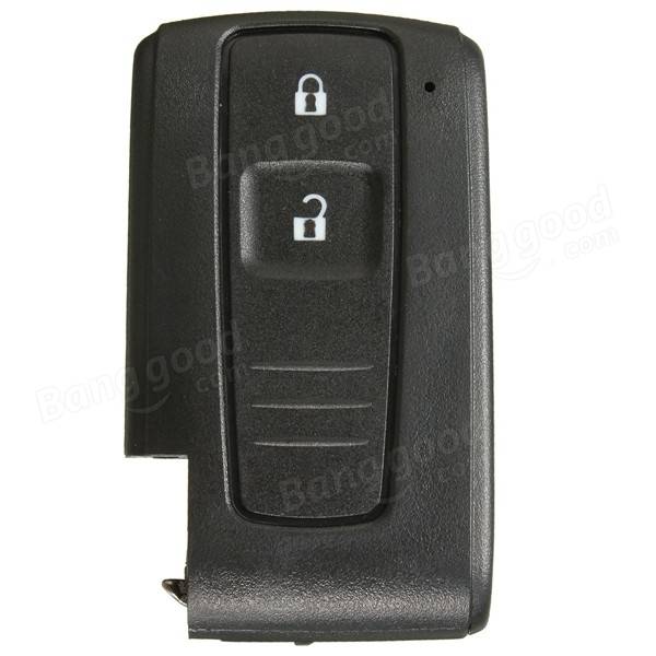 2 knoppen Smart Remote Key Keyless Entry Case Shell Passend voor Toyota Prius Fob