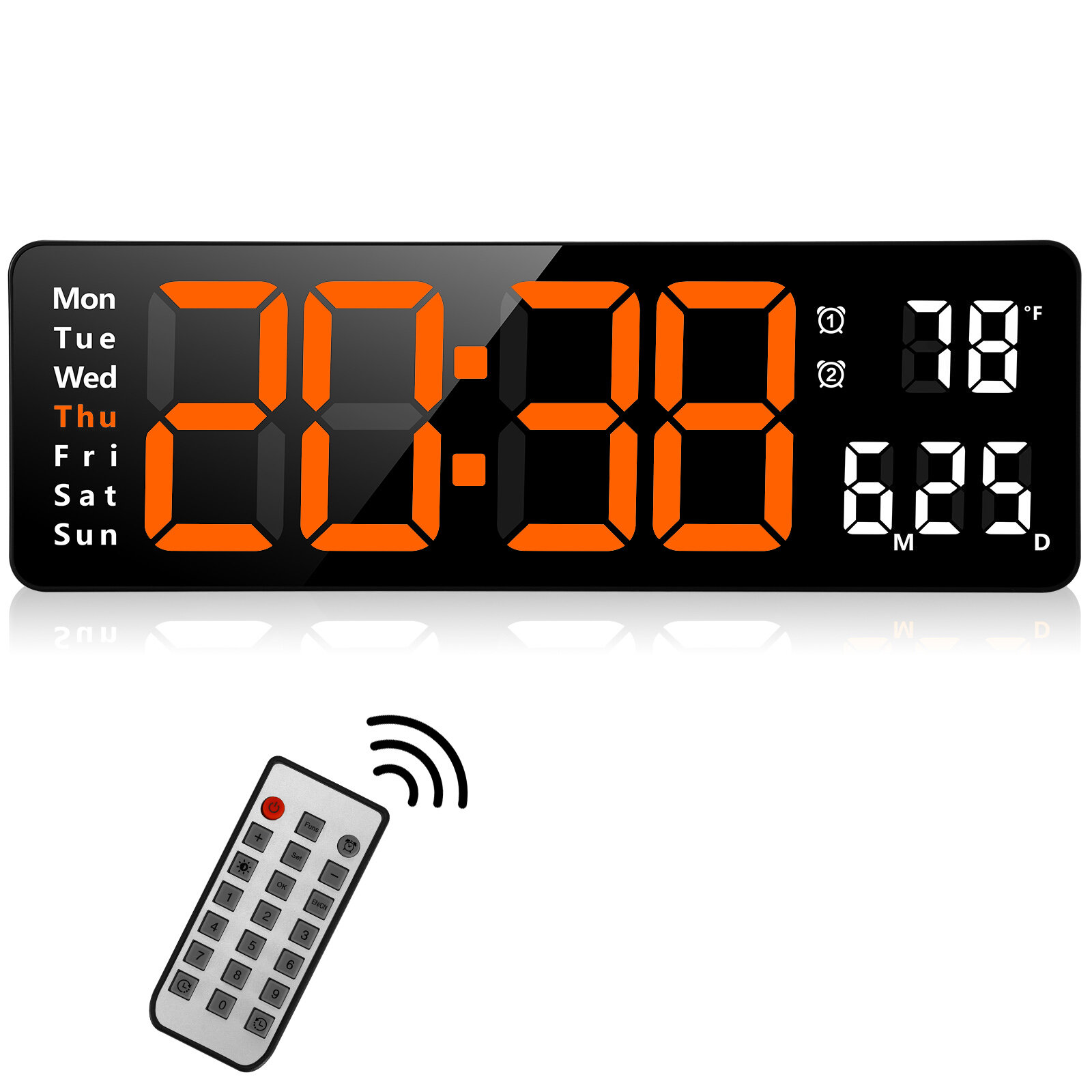 best price,agsivo,13,inch,digital,wall,clock,coupon,price,discount