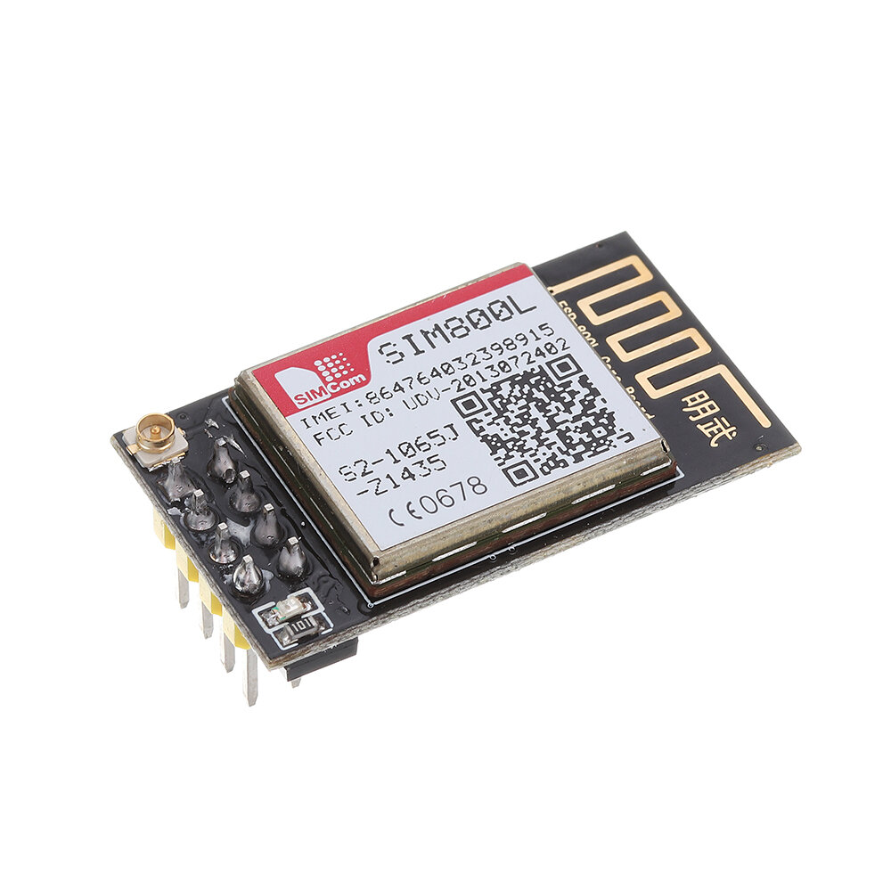 

3 шт. SIM800L ESP-800L GPRS GSM модуль Micro SIM-карта Core Board Pin совместимый ESP8266 ESP32 беспроводной модуль 5V D