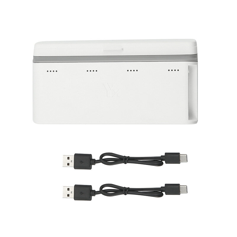 YX Acculader USB Power Bank Oplaadbutler Met 2PCS Type-C Oplaadkabel voor DJI Mavic Mini RC Drone