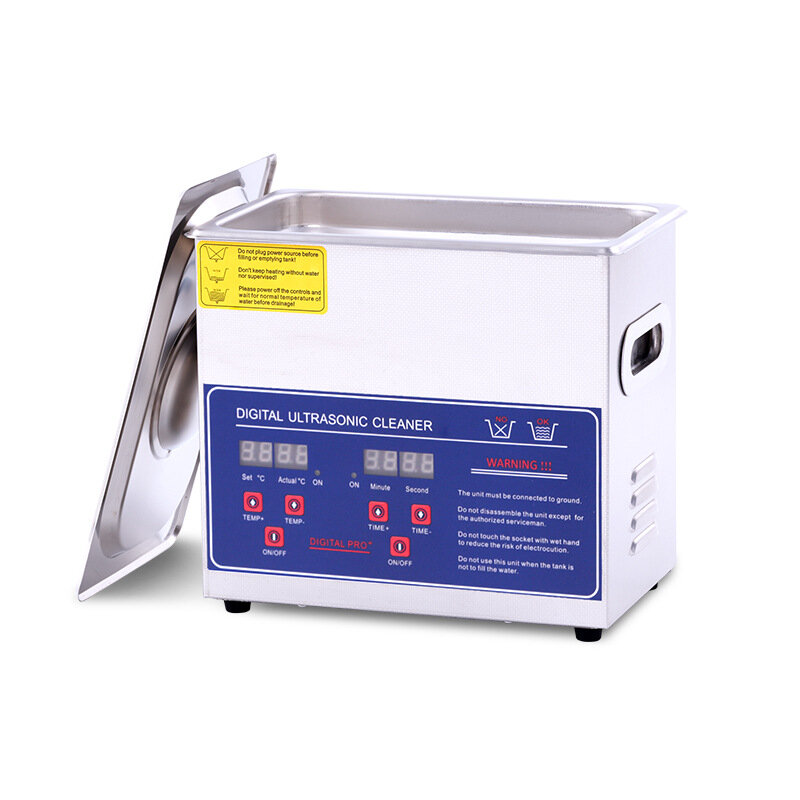 

PS-20A AC110V/220V 120W 3L 40KHz Digital Ultrasonic Cleaner with Basket for Small Parts Bath