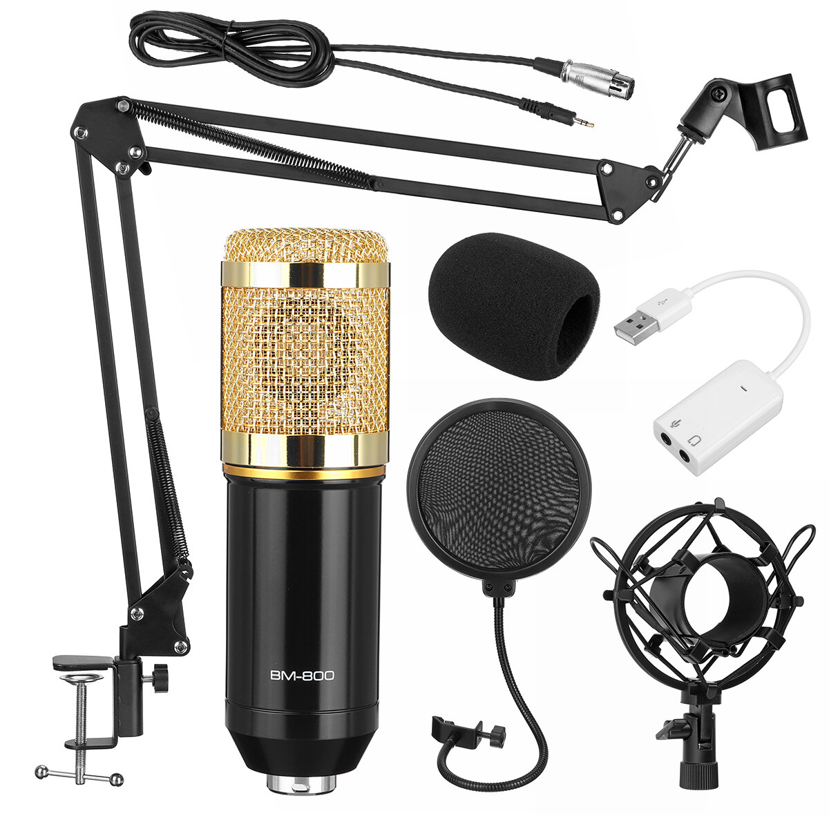best price,bm800,pro,condenser,microphone,kit,discount