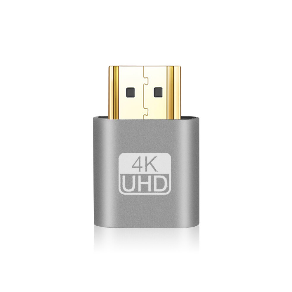 VGA Virtual Display Adapter HDMI-compatibel 1.4 DDC EDID Dummy Plug Headless Ghost Display Emulator 