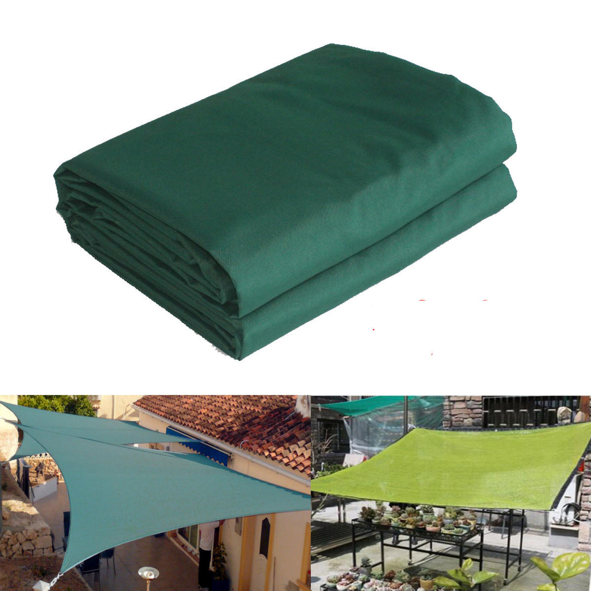 Tenda 3/4/5M, parasole, tenda pesante, tenda per esterni, patio, giardino, riparo per auto, schermo UV