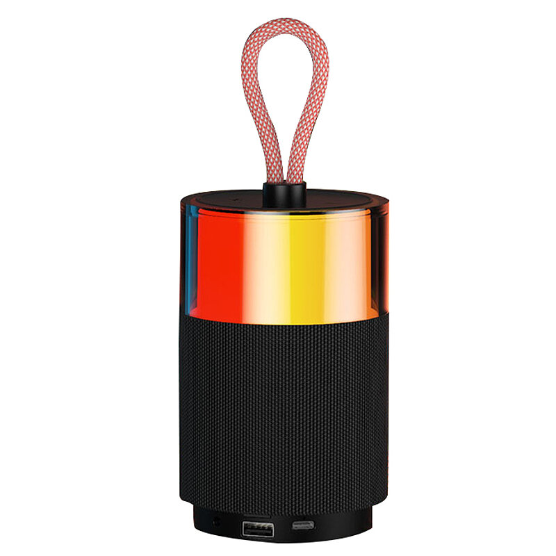 

F28 bluetooth 5.3 Speaker Portable Speaker 360° Surround Stereo Deep Bass RGB Light 4000mAh Outdoors Wireless Speaker