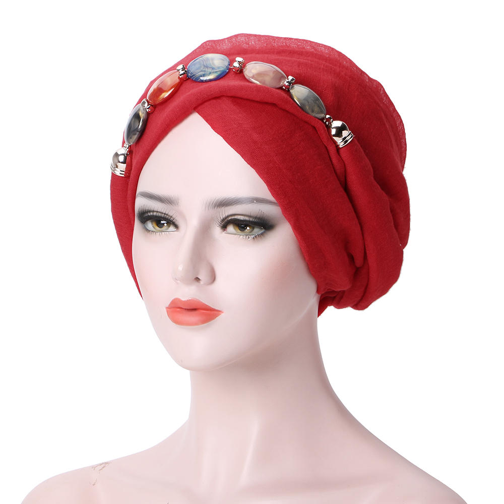Vrouwen Lace sjaals islamitische Hijab lange sjaal hoofddeksels tulband Cap