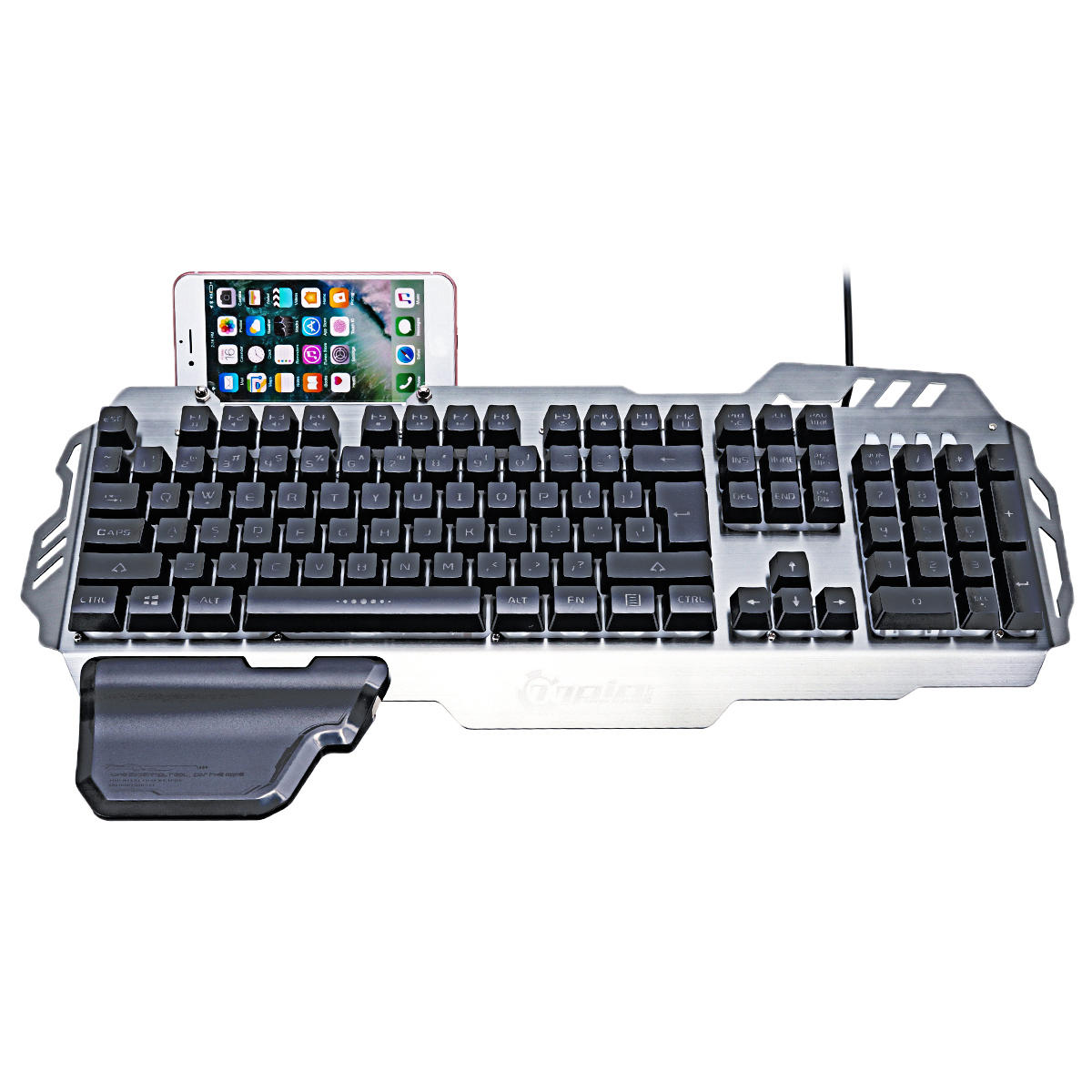 PK-900 104 Keys USB Wired Backlit Mechanical-Handfeel Gaming Keyboard