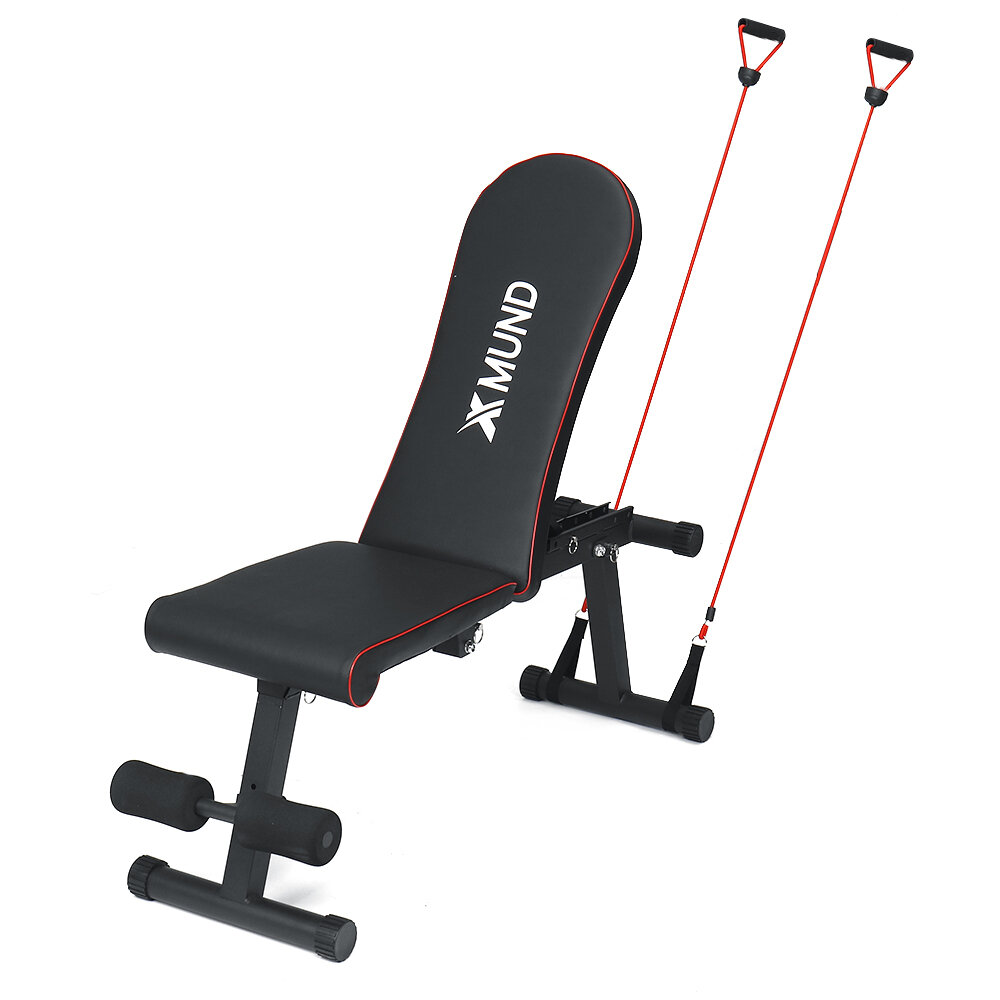 [EU/US Direct] XMUND XD-WB1 Weight Benches Adjustable Folding Incline Strength Training Bench 300KG For Full Body Workou