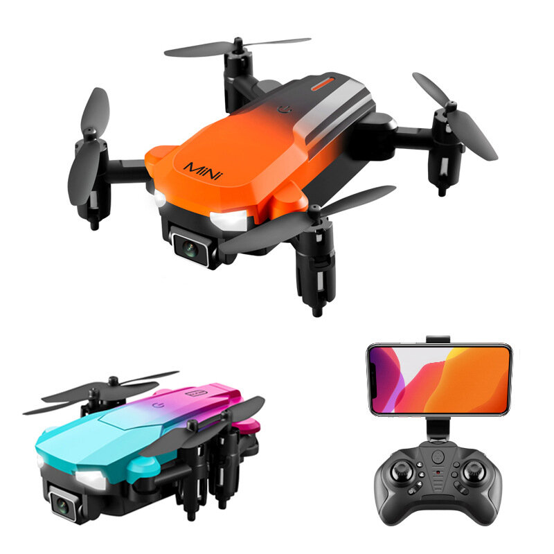 WLRC KK9 Mini WiFi FPV with 4K Dual HD Camera Optical Flow Positioning Obstacle Avoidance Altitude Hold Mode Foldable RC