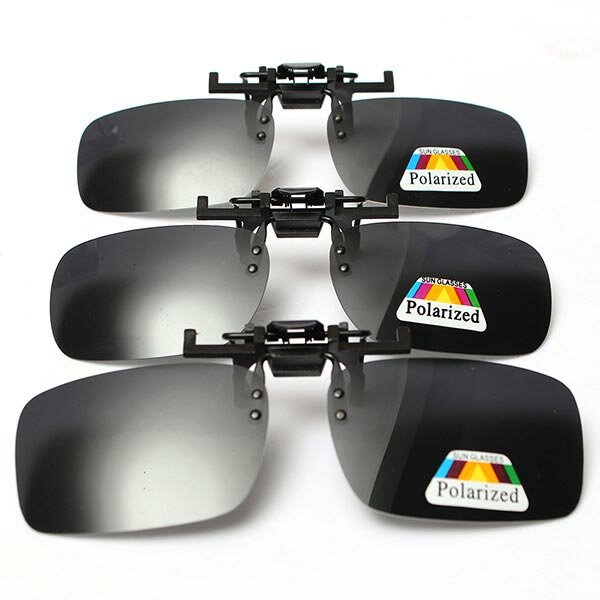 BIKIGHT Polarized Clip on Sunglasses Glasses Lens High Quality Unisex UV400 Sun Glasses Clear Driving Goggles Outdoor Cycling