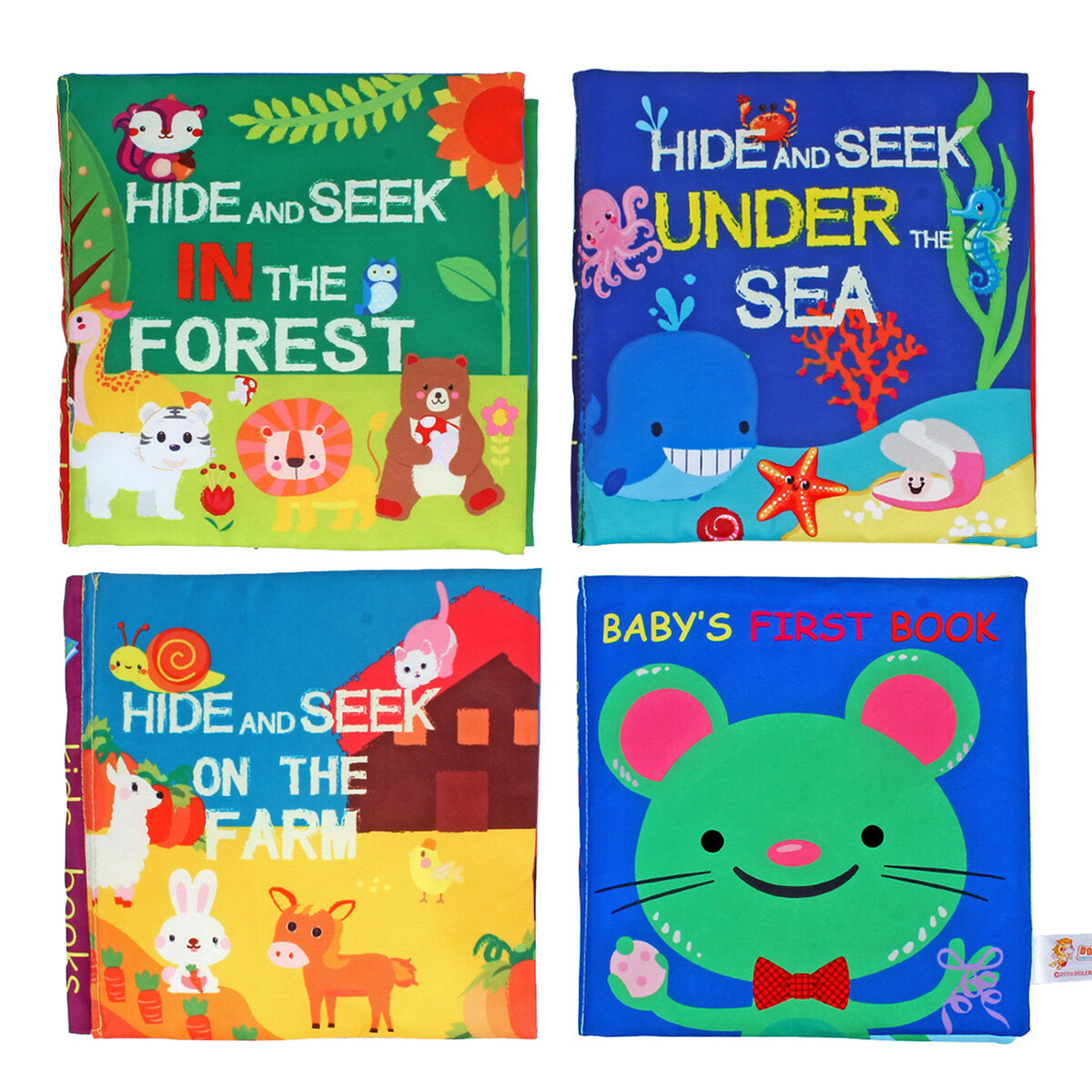 Children Early Education Books Cloth Baby Early Learning Intelligence Development Cognize Fabric Boo