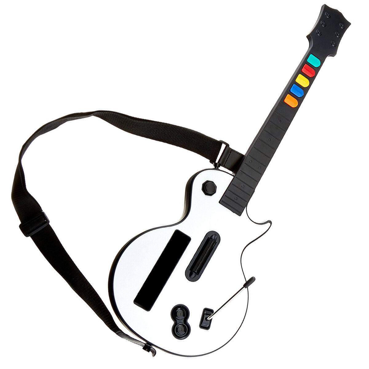 

DOYO Guitar Gamepad Guitar Wii Accessories for Guitar Hero Game for Nintendo Mario Video Games