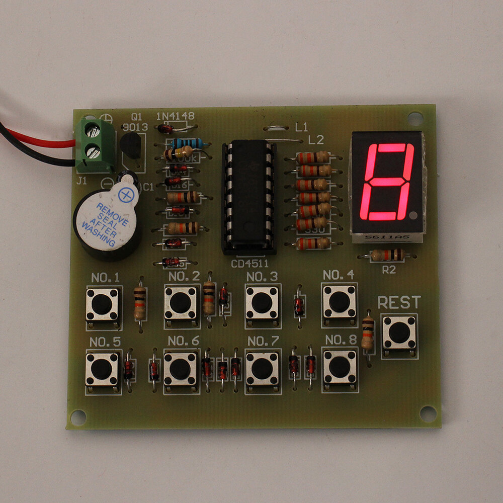 CD4511 8-kanaals digitaal display antwoordapparaatmodule LED-kaart