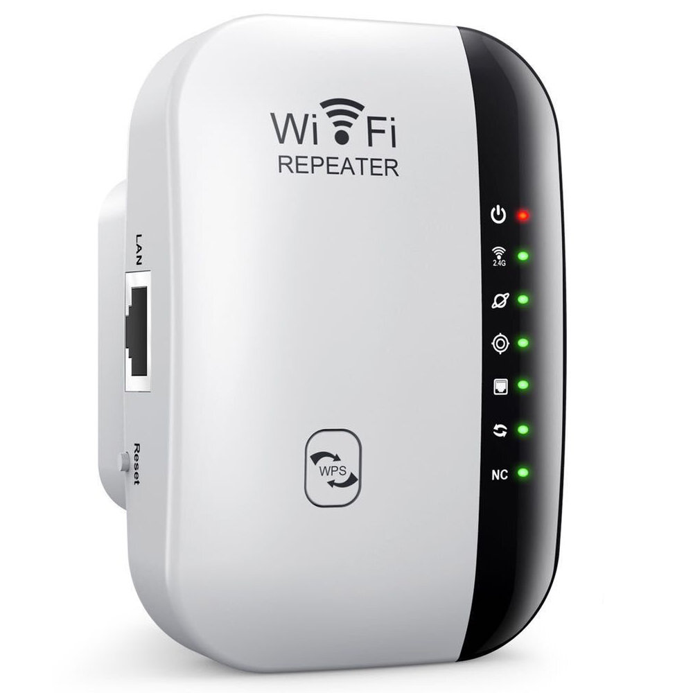 300Mbps Mini WiFi Extender Booster Wireless WiFi Repeater Expand WiFi Range AP with WPS