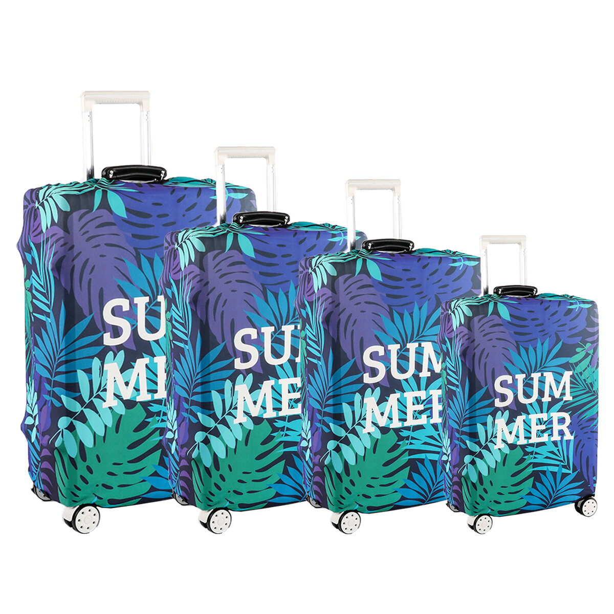 Elastische stofdichte reishoes voor bagage van 18 tot 32 inch, dik en slijtvast, kofferbeschermer