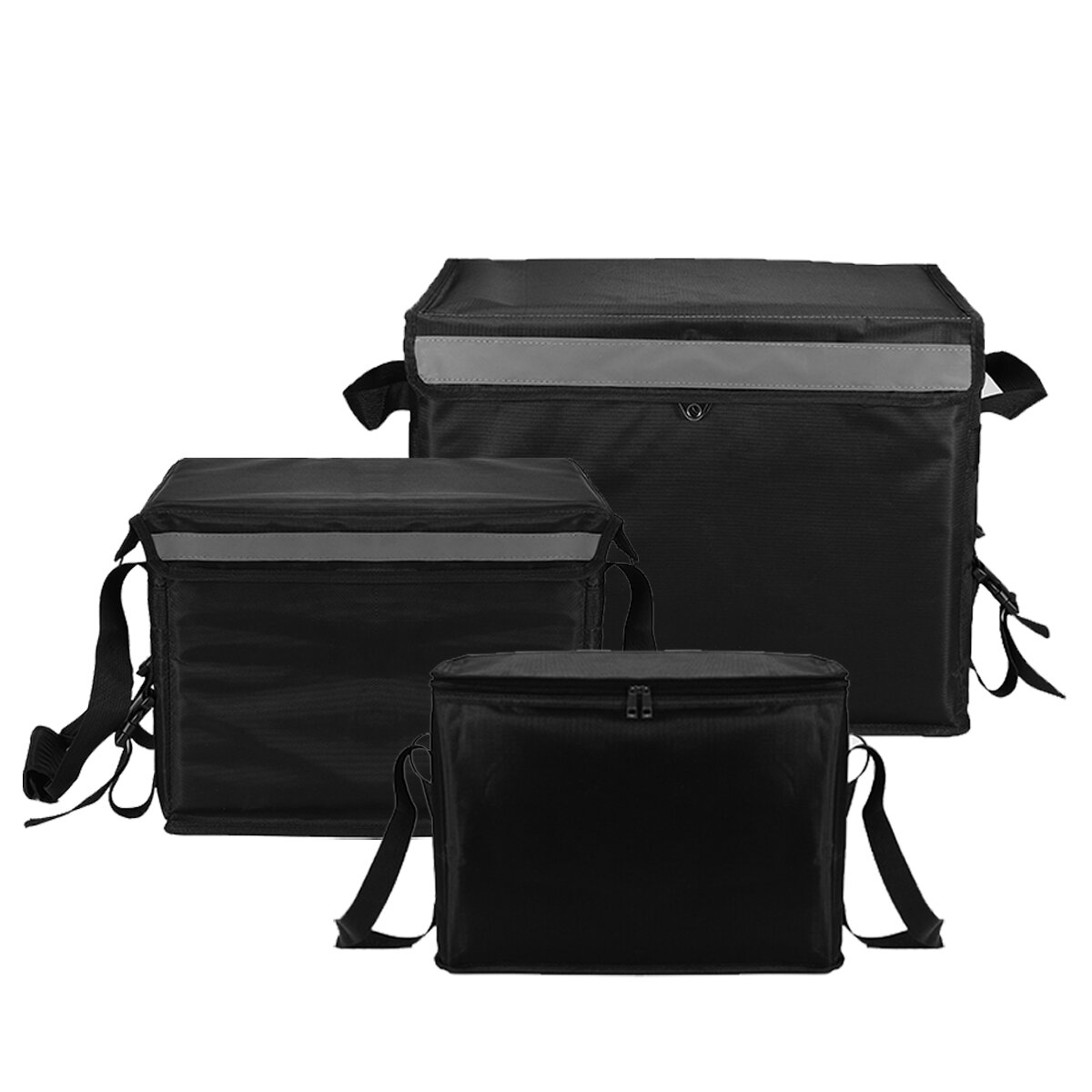 Θερμομονωτική τσάντα παράδοσης τροφίμων 23/30/62L, ζεστή / κρύα τσάντα για κάμπινγκ, πικνίκ, μπάρμπεκιου με εσωτερική βάση.