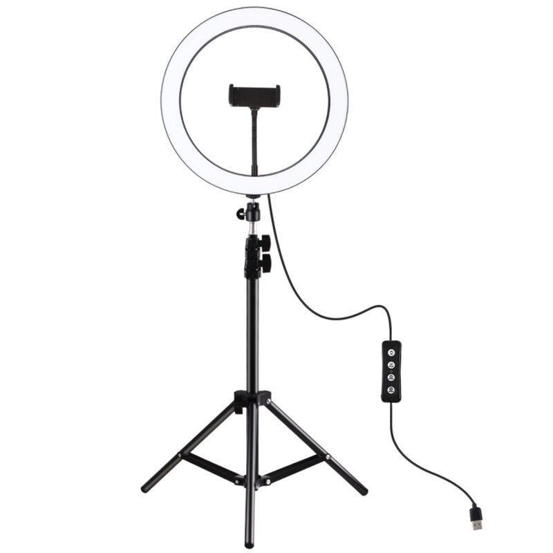 PULUZ PKT3056B 11,8 inch 30 cm 3 standen Dimbaar LED-ringlicht voor YouTube Vlogging Video-uitzendin