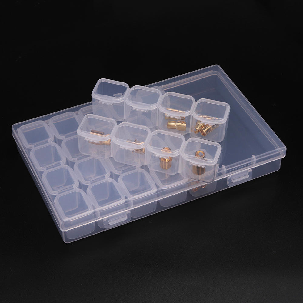 29 in 1 smt patch chip ic component box disassembly storage box screw nail parts storage box