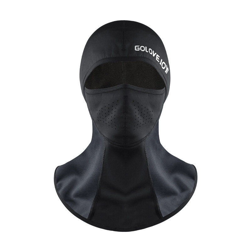 GOLOVEJOY™ Waterproof Windproof Warm Face Mask Velvet Motorcycle Riding Headgear Outdoor SportsBreathable Lycra Bicycl