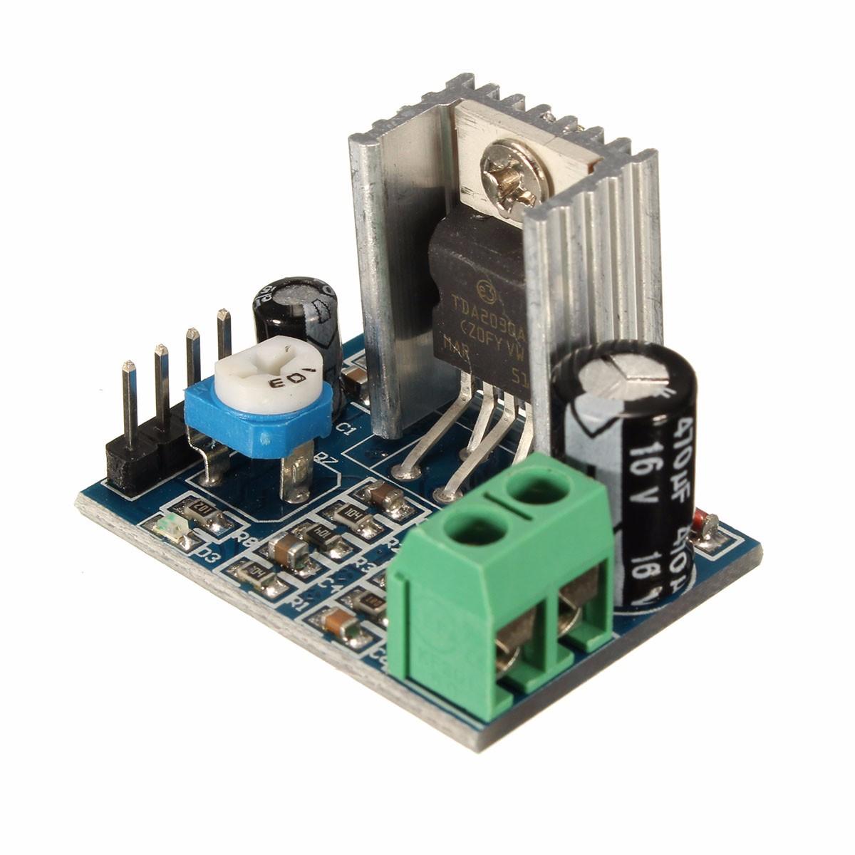 20pcs TDA2030A 6-12V AC/DC Single Power Supply Audio Amplifier Board Module