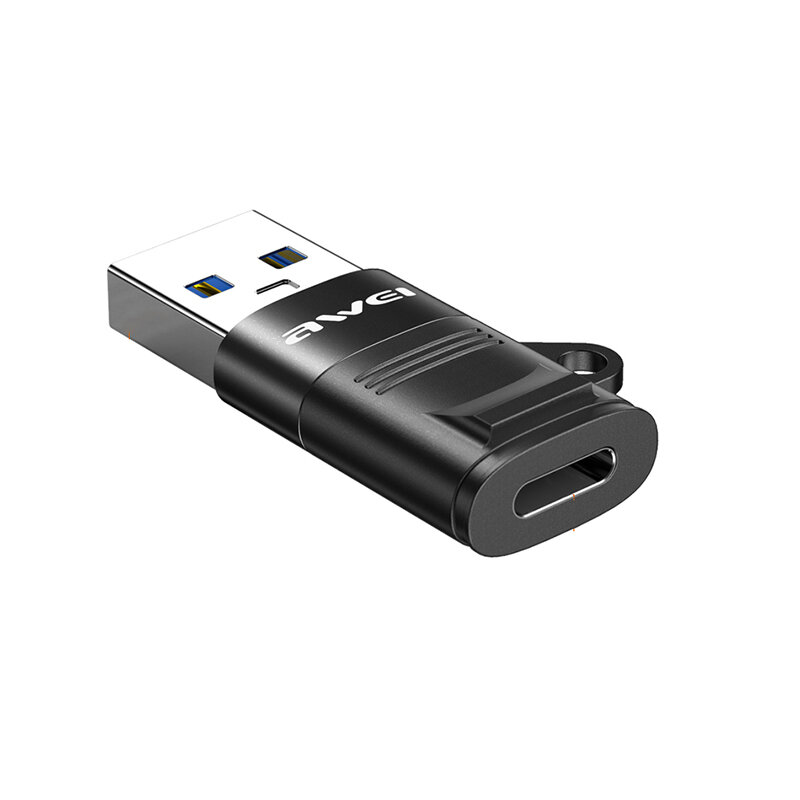 

AWEI CL-13 USB 3,0 Type-C OTG адаптер USB C мужчина к USB женский конвертер OTG Коннектор для Macbook для DOOGEE S88 Pro