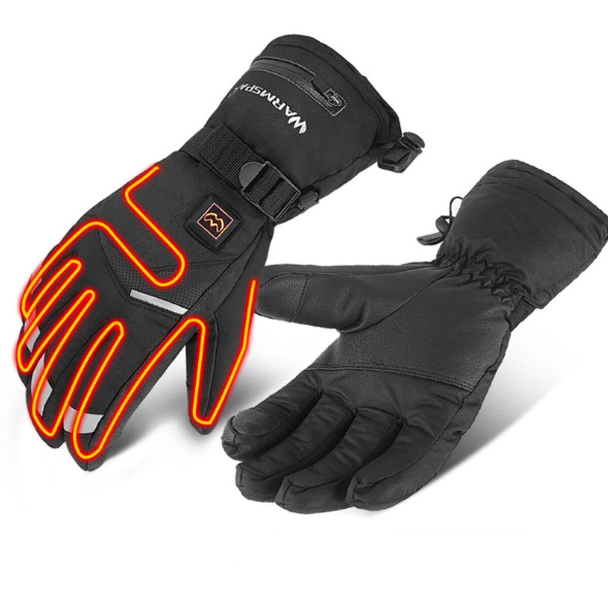 Elektrisch verwarmde handschoenen voor skiën, motorrijden en winterhandwarmer op batterij