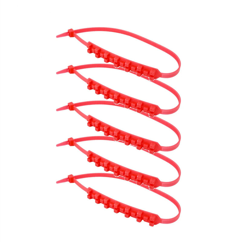 Imagen de Juego de 10Pcs/Cadena para neumáticos para neumáticos de invierno Cadenas antideslizantes para nieve para coche Neumátic
