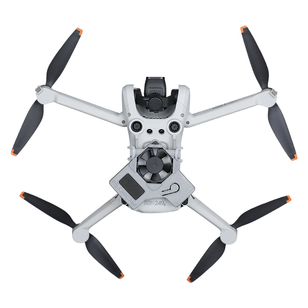 RCSTQ Kylfläkt Flygkropp Kylare Drone Tillbehör för DJI Mini 3 Pro RC Drone