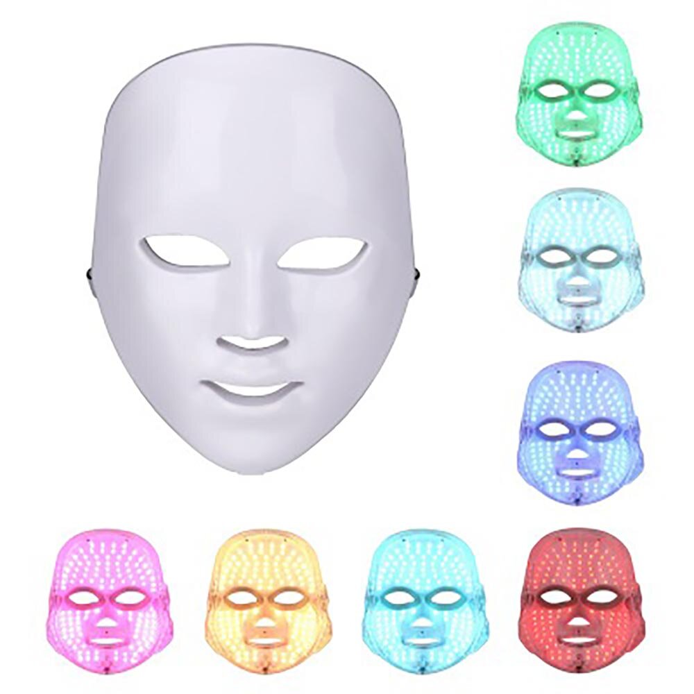 BeautyMask Machine Seven Color Light LED Photon Mask Equipment Colorful Facial Care