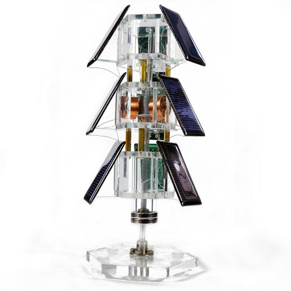 

STARK-160 Дерево технологий Солнечная Мотор Студенческая игрушка для научного эксперимента Научное украшение Творческий