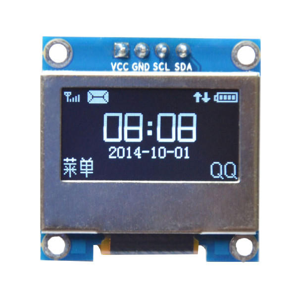 096 Inch 4Pin White LED IIC I2C OLED Display With Screen Protection Cover Geekcreit for Arduino products that work wi