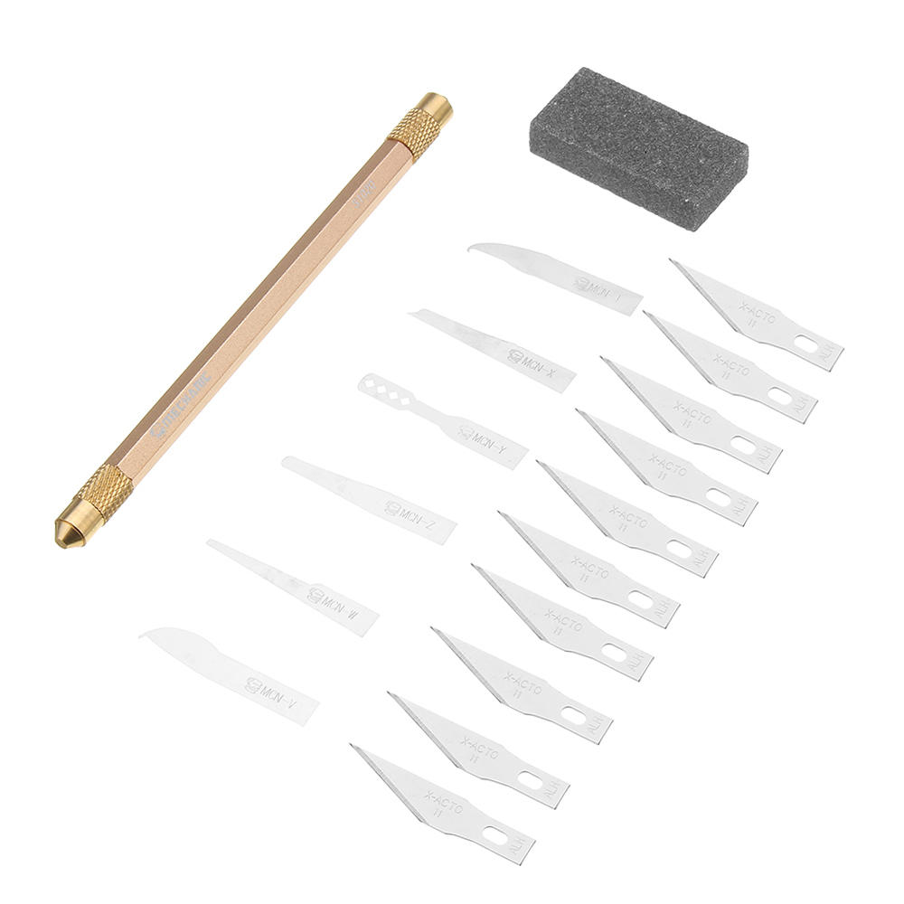 

MECHANIC 17-in-1 Double-headed Shank BGA CPU Chip Art Cutter Blades Kit For Iphone8/X