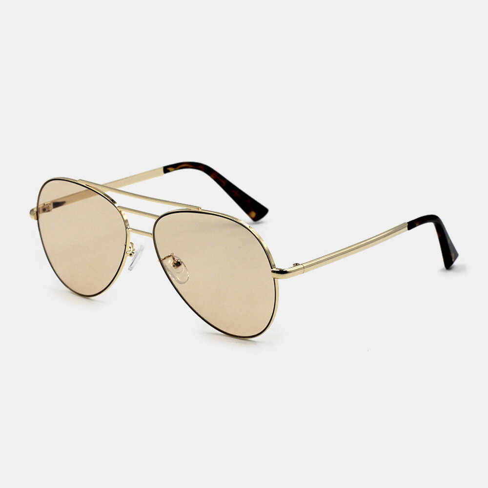 

Unisex Metal Narrow Rim Full Frame Fashion Casual UV Protection Sunglasses