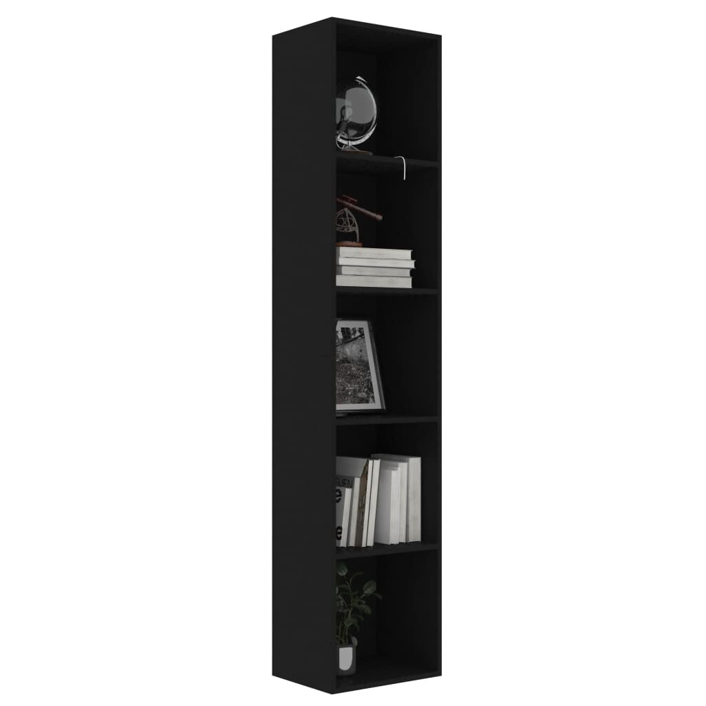 Book Cabinet Black 15.7