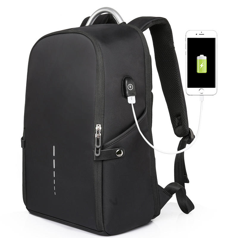 ecak USB przeciwkradzieżowy o pojemności 30 l, torba na ramię na laptopa 14 cali, wodoodporna torba na kemping i podróże, torba szkolna
