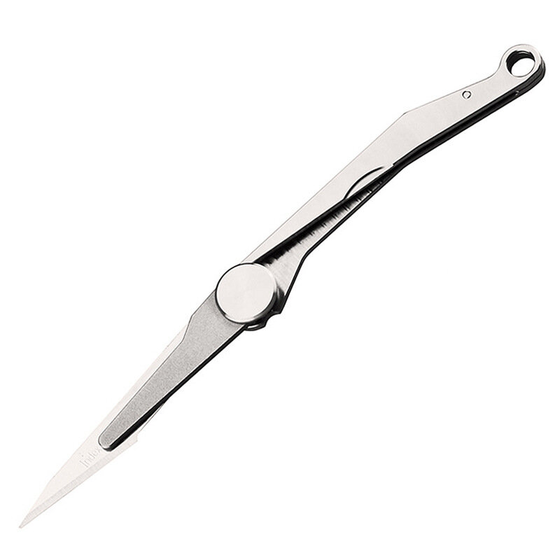 Couteau pliant TITANER EDC portable de poche avec porte-clés pour le camping en plein air