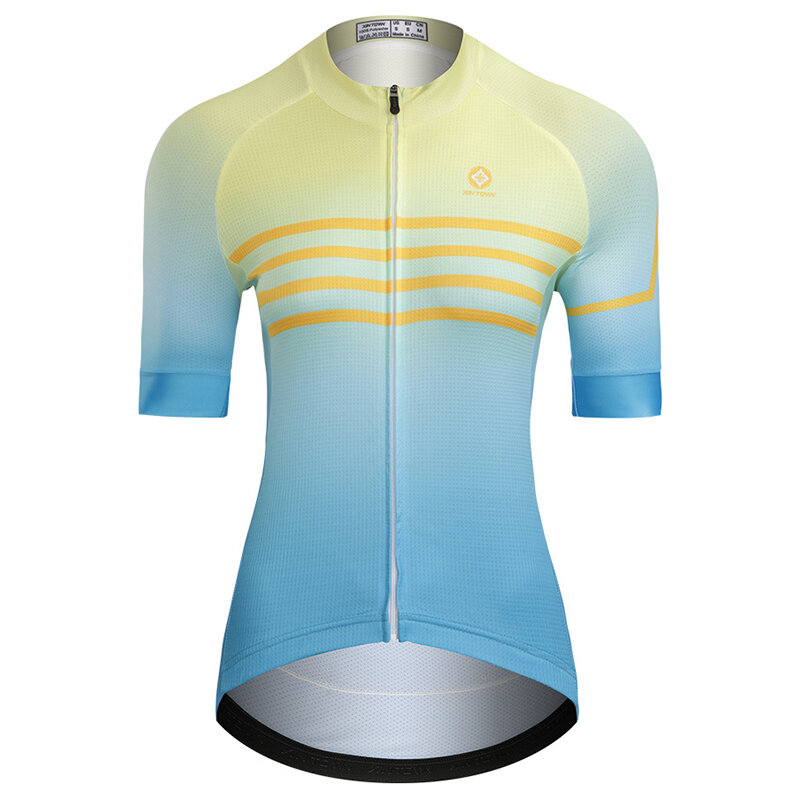 XINTOWN Cyklistický dres Letní krátkoruký Dýchající dámské sportovní cyklistické tričko pro horské kolo a silnici