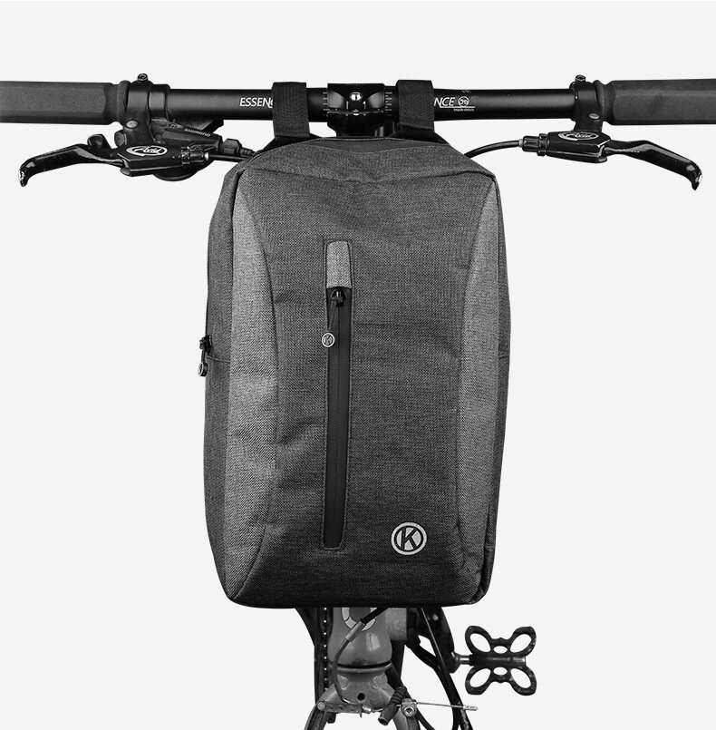 

Bike Bicycle Bag 2 in 1 Set Waterproof Large Capacity MTB Road Handlebar Front Bag Pouch Pannier Bike Accessories