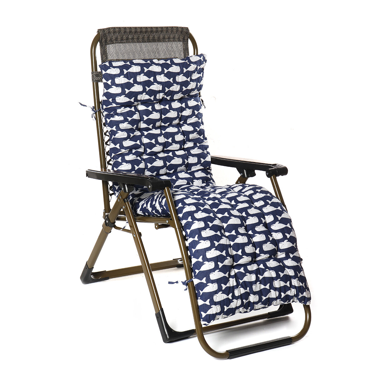 

Recliner Chair Cushion High Back Lounger Chair Seat Cushion Bench Soft Backrest Pad Waist Support Pillow Mat Home Office