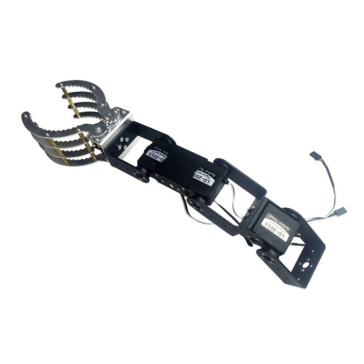Image of 4DOF Mechanischer Arm Manipulator Roboter Arm Klaue Metall Halter Halterung Satz Digital mit Servo