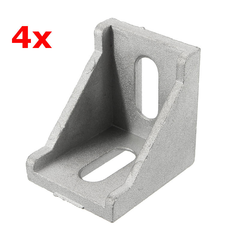 Suleve  AJ40 4Pcs Corner Bracket gegoten aluminium Hoek Corner Joint 40x40mm