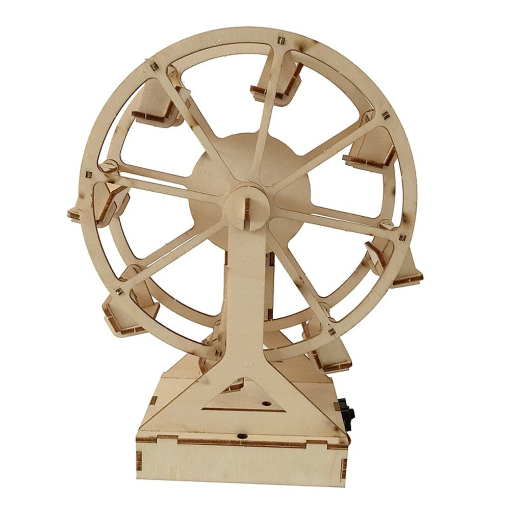 

DIY электрическое колесо обозрения научный набор 3D модель раннего образования игра-головоломка игрушки умная ручная раб