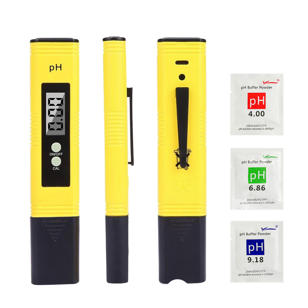 LIUMY Digital PH Meter 0.01 pH Water Quality Test for Household Drinking Water Pool Hydroponics